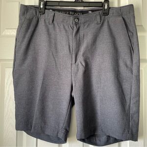 Men’s Pebble Beach Dry-luxe Performance Shorts Dark Gray. Size 38       A176